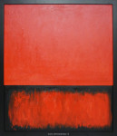 Geïnspireerd op Mark Rothko, inlijsten